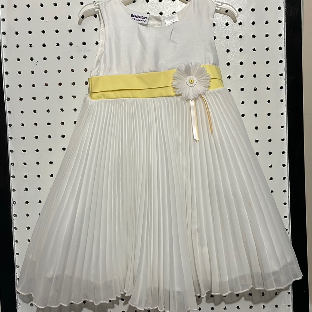 White daisy dress